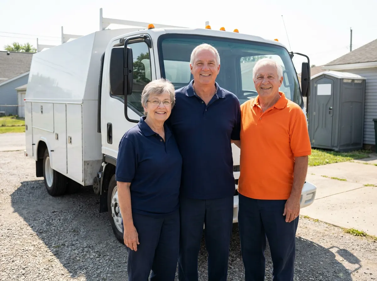 Glass City Portable Toilet Rental portable toilet rentals team in Toledo, OH